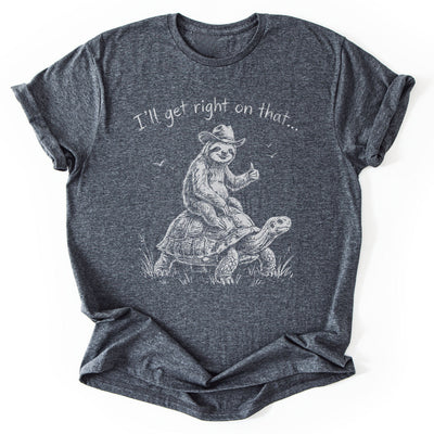 Cowboy Chill Ride T-Shirt - Nature Graphic Tee - Gift for Nature Lovers - Unisex