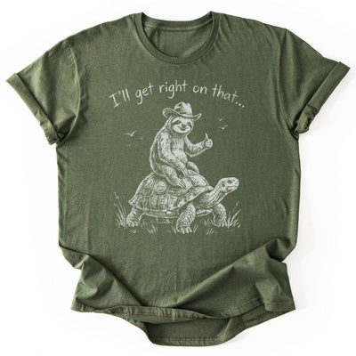Cowboy Chill Ride T-Shirt - Nature Graphic Tee - Gift for Nature Lovers - Unisex