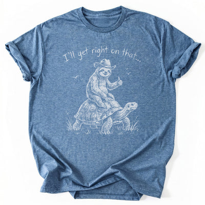 Cowboy Chill Ride T-Shirt - Nature Graphic Tee - Gift for Nature Lovers - Unisex