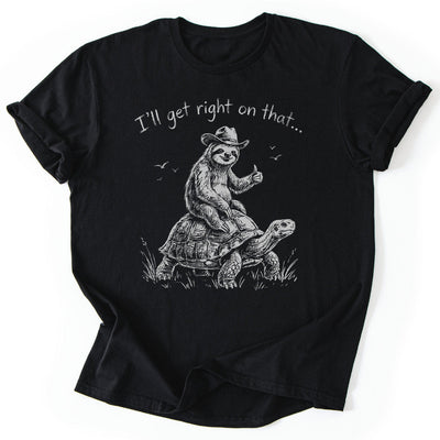 Cowboy Chill Ride T-Shirt - Nature Graphic Tee - Gift for Nature Lovers - Unisex