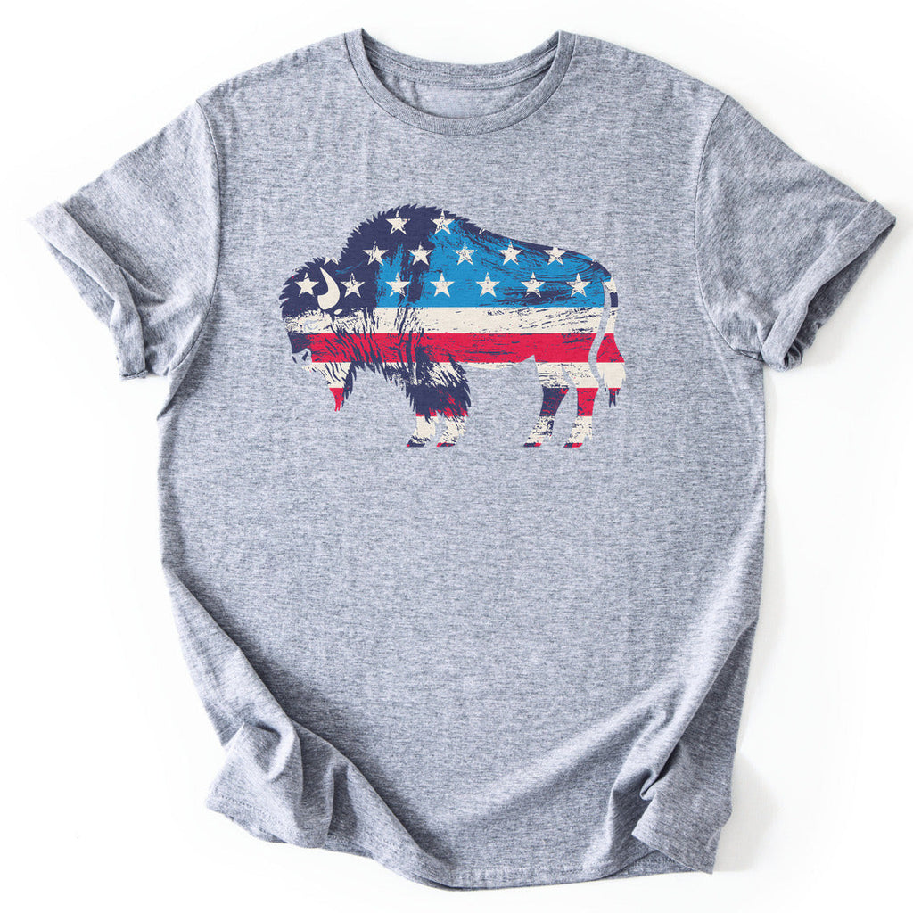 Roam Free, America T-Shirt - Nature Graphic Tee - Gift for Nature Lovers - Unisex