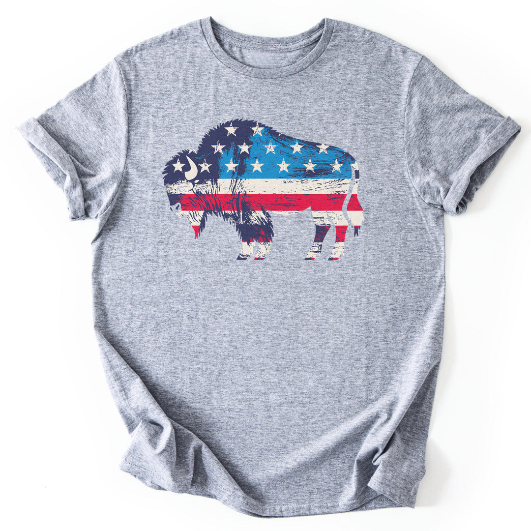 Roam Free, America T-Shirt - Nature Graphic Tee - Gift for Nature Lovers - Unisex