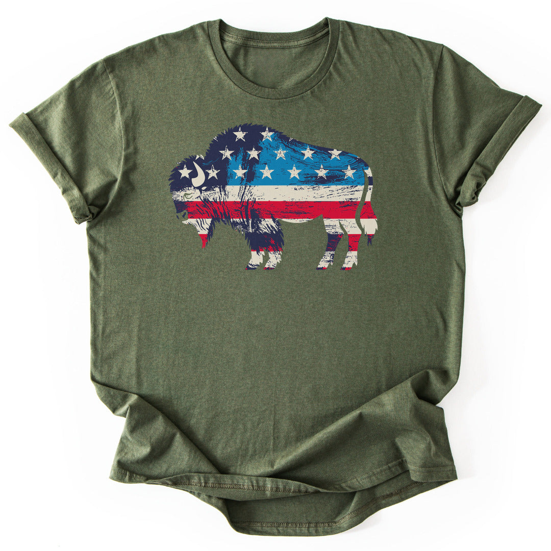 Roam Free, America T-Shirt - Nature Graphic Tee - Gift for Nature Lovers - Unisex
