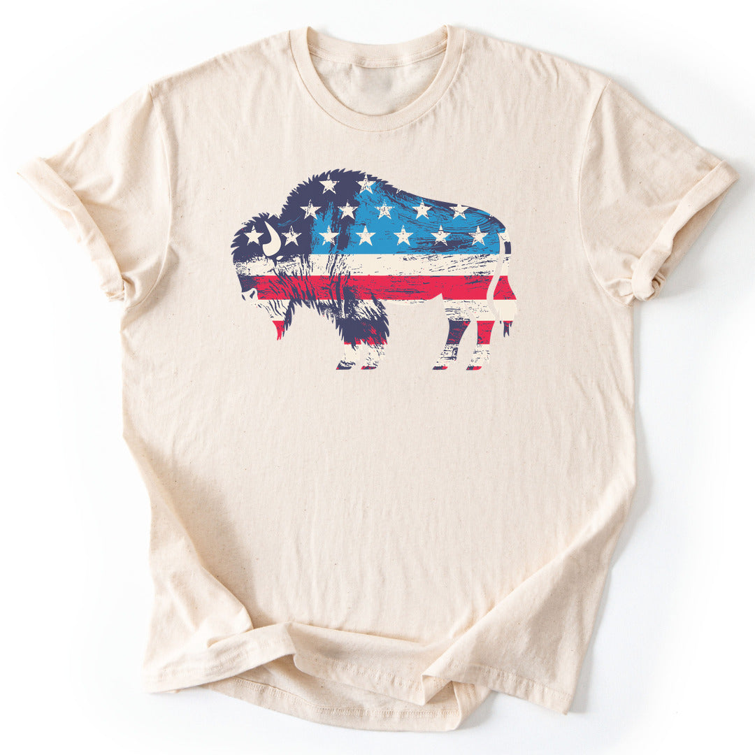 Roam Free, America T-Shirt - Nature Graphic Tee - Gift for Nature Lovers - Unisex