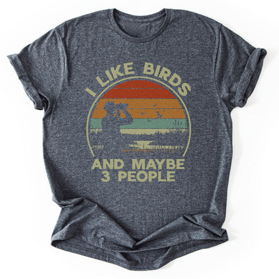 Bird Lover T-Shirt - Nature Graphic Tee - Gift for Nature Lovers - Unisex