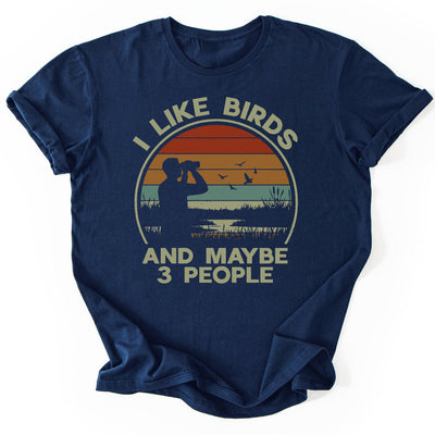 Bird Lover T-Shirt - Nature Graphic Tee - Gift for Nature Lovers - Unisex