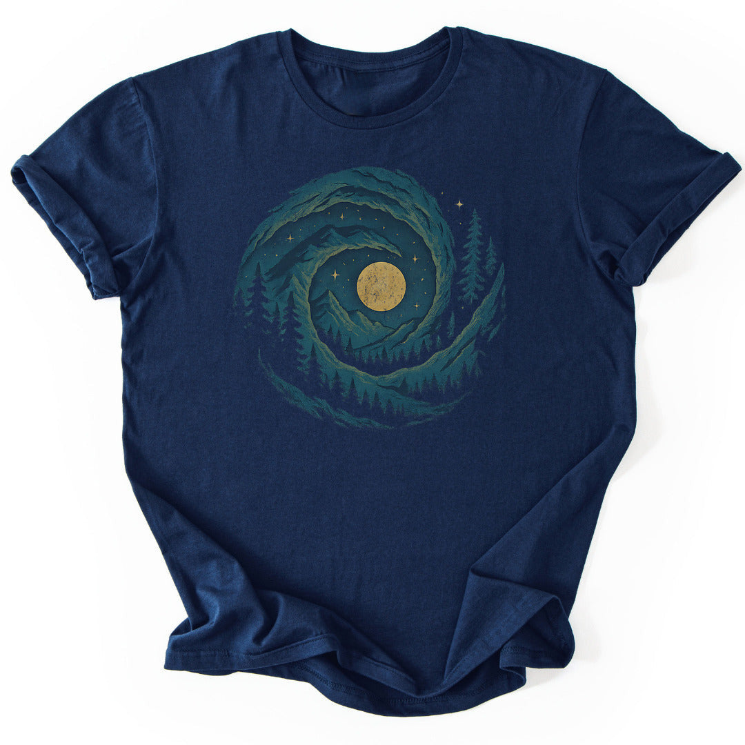 Starry Night T-Shirt - Nature Graphic Tee - Gift for Nature Lovers - Unisex