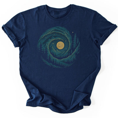 Starry Night T-Shirt - Nature Graphic Tee - Gift for Nature Lovers - Unisex