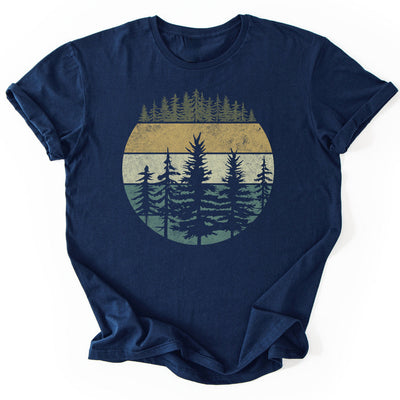 Forest Layers T-Shirt - Nature Graphic Tee - Gift for Nature Lovers - Unisex