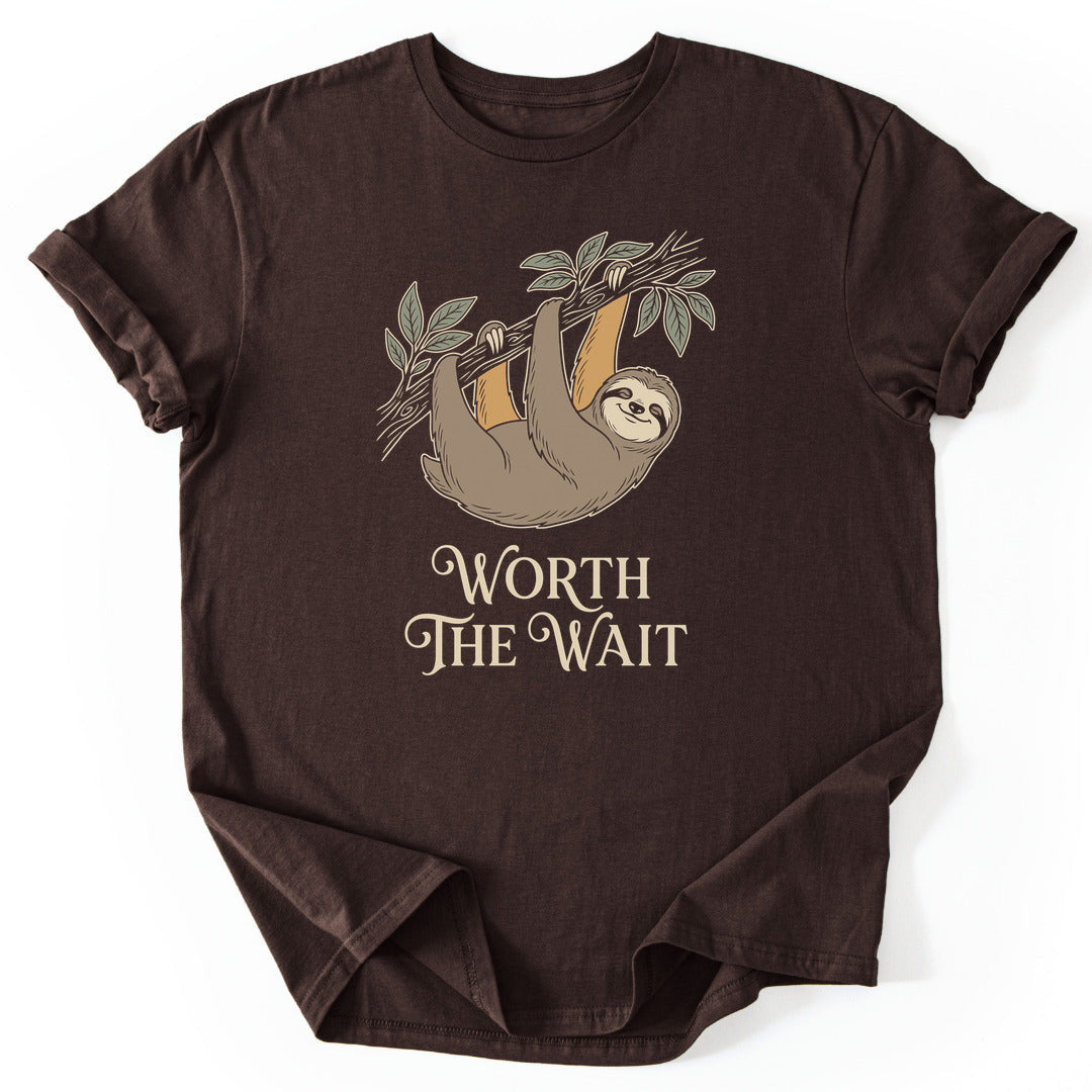 Worth The Wait T-Shirt - Nature Graphic Tee - Gift for Nature Lovers - Unisex