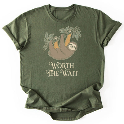 Worth The Wait T-Shirt - Nature Graphic Tee - Gift for Nature Lovers - Unisex