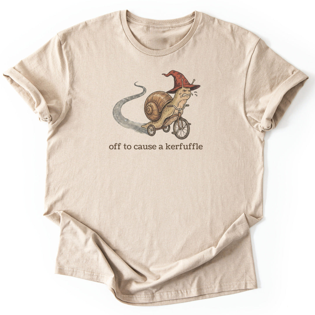 Off to Cause a Kerfuffle II T-Shirt - Nature Graphic Tee - Gift for Nature Lovers - Unisex