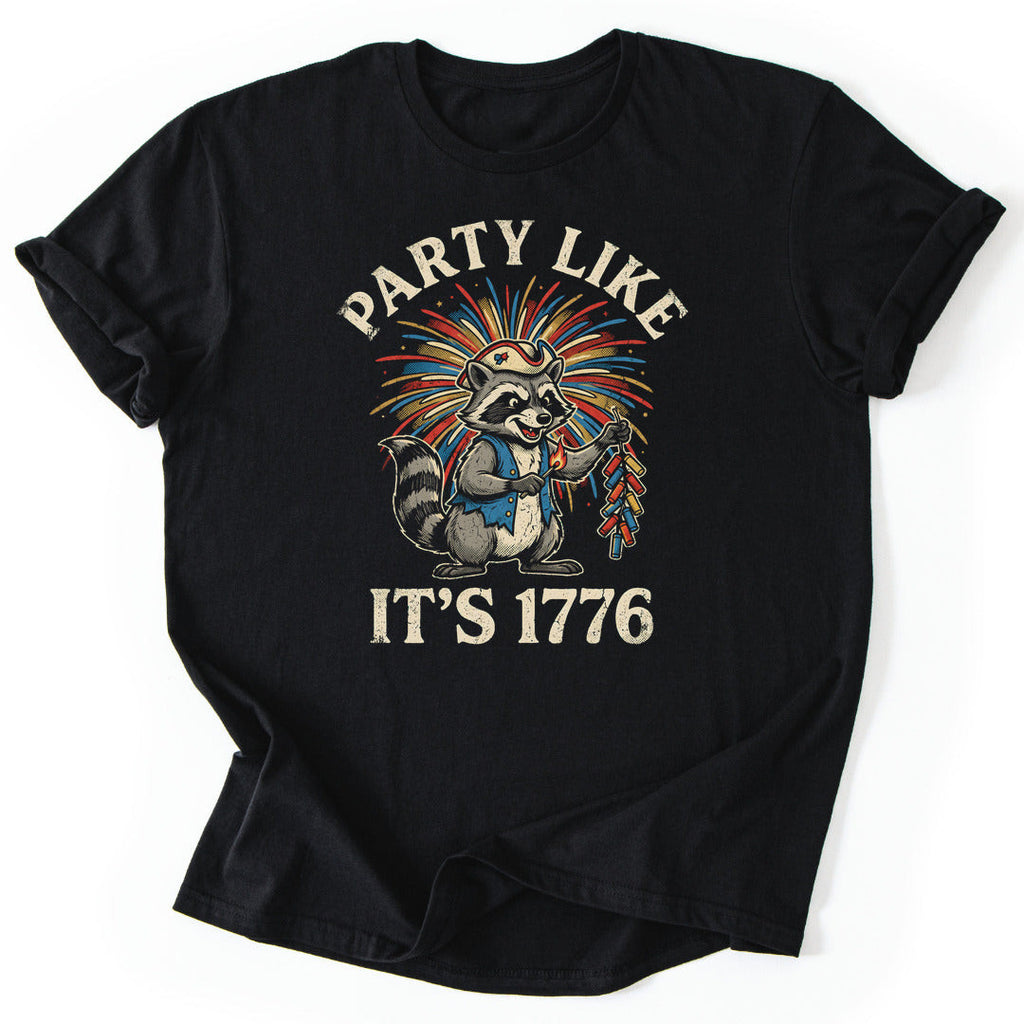 Party Like It's 1776 T-Shirt - Nature Graphic Tee - Gift for Nature Lovers - Unisex
