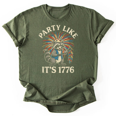 Party Like It's 1776 T-Shirt - Nature Graphic Tee - Gift for Nature Lovers - Unisex