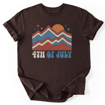 Independent Mountains T-Shirt - Nature Graphic Tee - Gift for Nature Lovers - Unisex