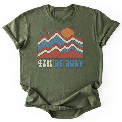 Independent Mountains T-Shirt - Nature Graphic Tee - Gift for Nature Lovers - Unisex