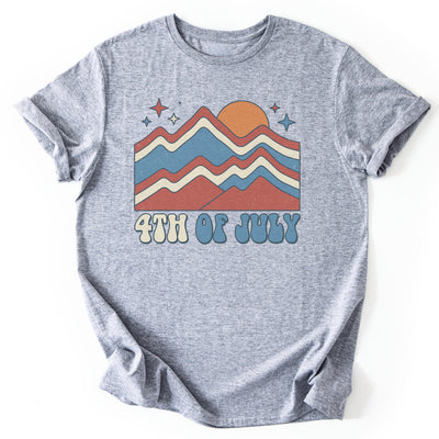 Independent Mountains T-Shirt - Nature Graphic Tee - Gift for Nature Lovers - Unisex