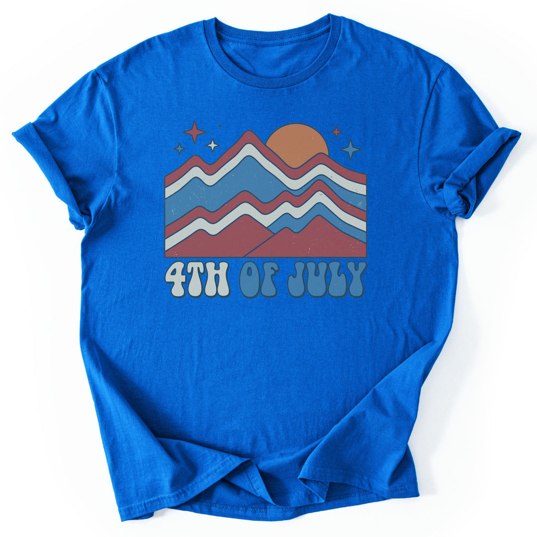 Independent Mountains T-Shirt - Nature Graphic Tee - Gift for Nature Lovers - Unisex