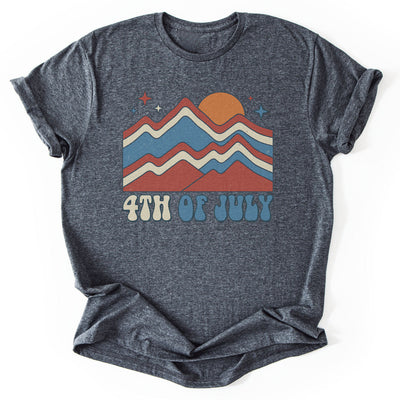 Independent Mountains T-Shirt - Nature Graphic Tee - Gift for Nature Lovers - Unisex