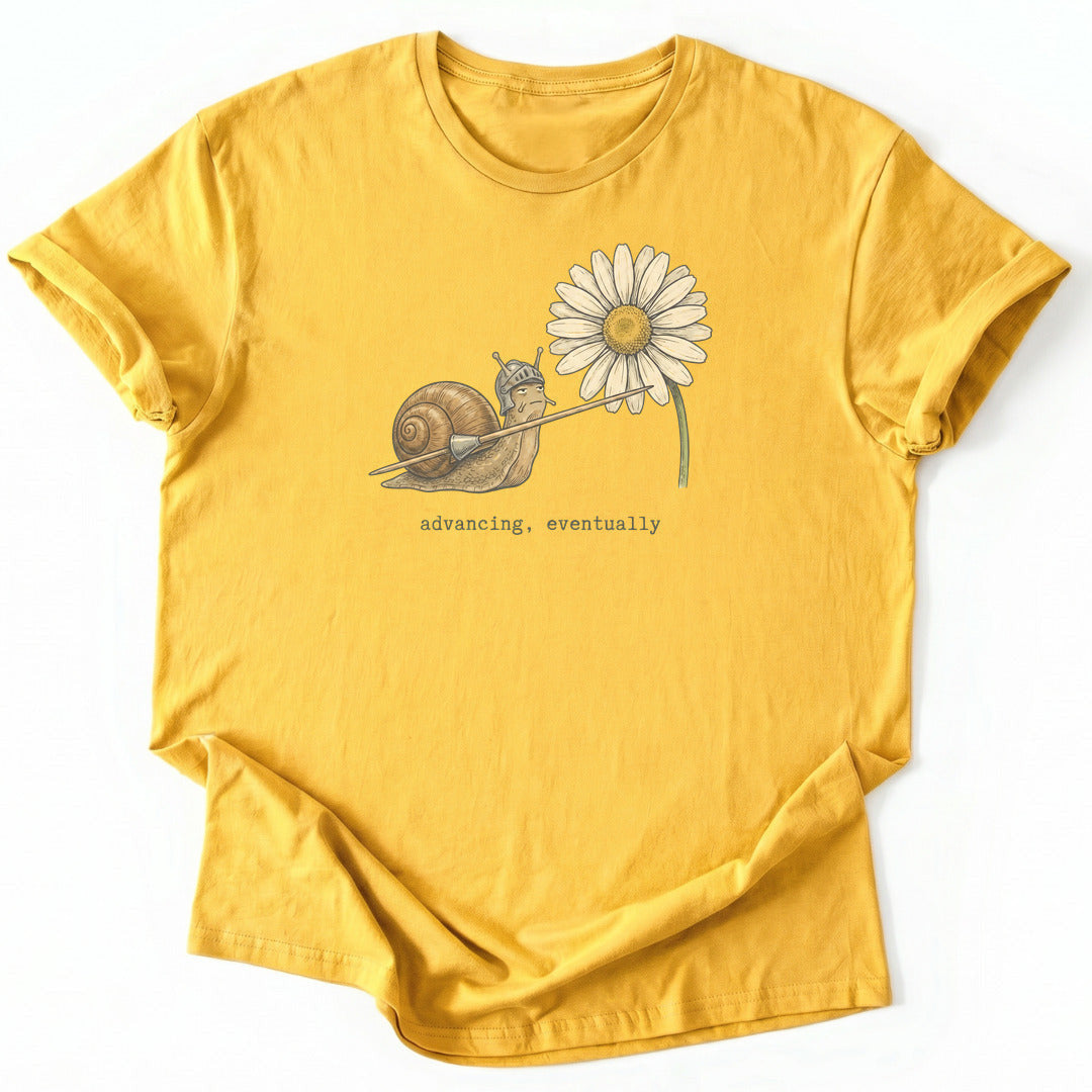 Advancing, Eventually T-Shirt - Nature Graphic Tee - Gift for Nature Lovers - Unisex
