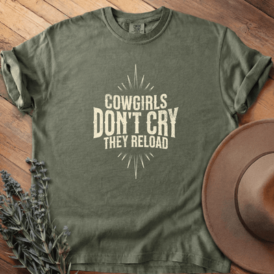 Cowgirls don't cry T-Shirt - Horse Graphic Tee - Gift for Horse Lovers - Unisex