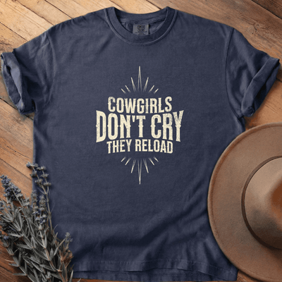 Cowgirls don't cry T-Shirt - Horse Graphic Tee - Gift for Horse Lovers - Unisex