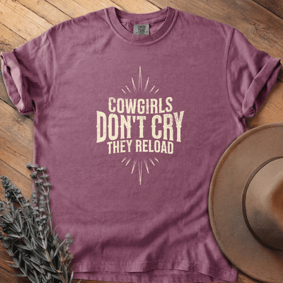 Cowgirls don't cry T-Shirt - Horse Graphic Tee - Gift for Horse Lovers - Unisex