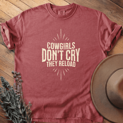 Cowgirls don't cry T-Shirt - Horse Graphic Tee - Gift for Horse Lovers - Unisex