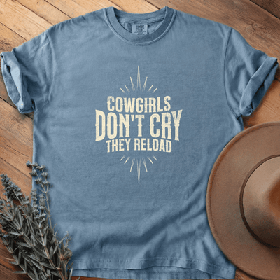 Cowgirls don't cry T-Shirt - Horse Graphic Tee - Gift for Horse Lovers - Unisex
