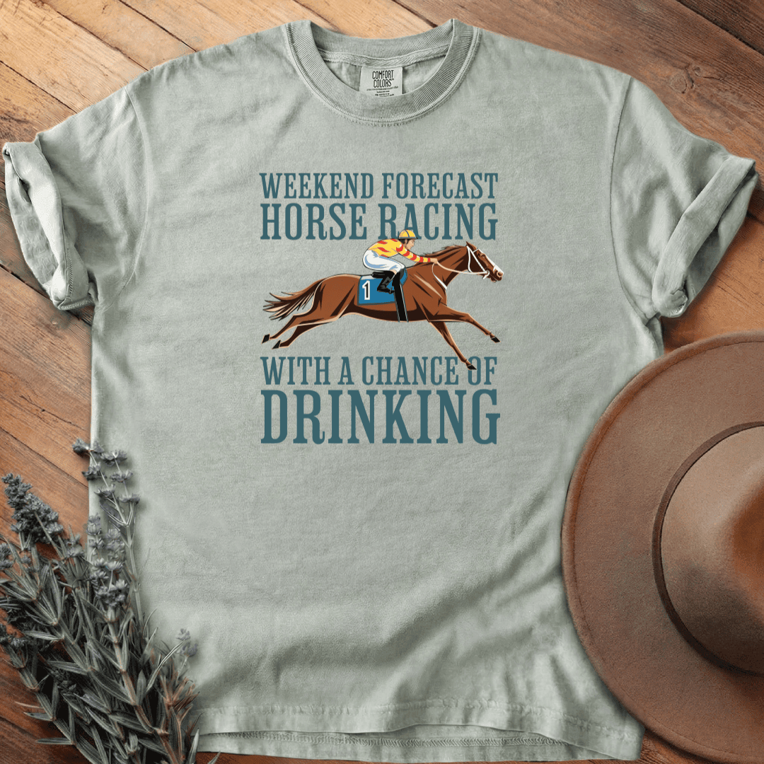 Horse Racing Weekend T-Shirt - Graphic Tee - Gift for Horse Lovers - Unisex
