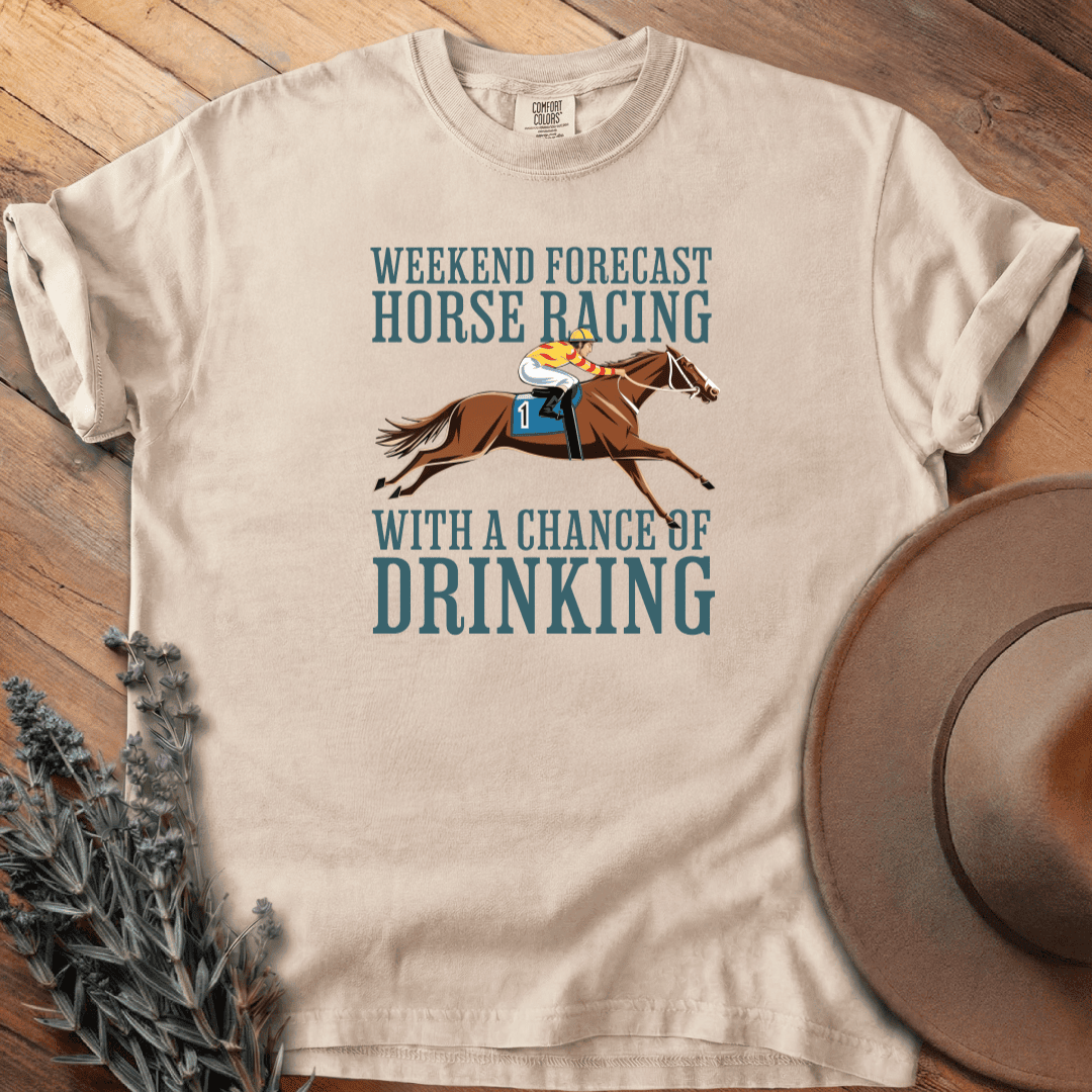 Horse Racing Weekend T-Shirt - Graphic Tee - Gift for Horse Lovers - Unisex