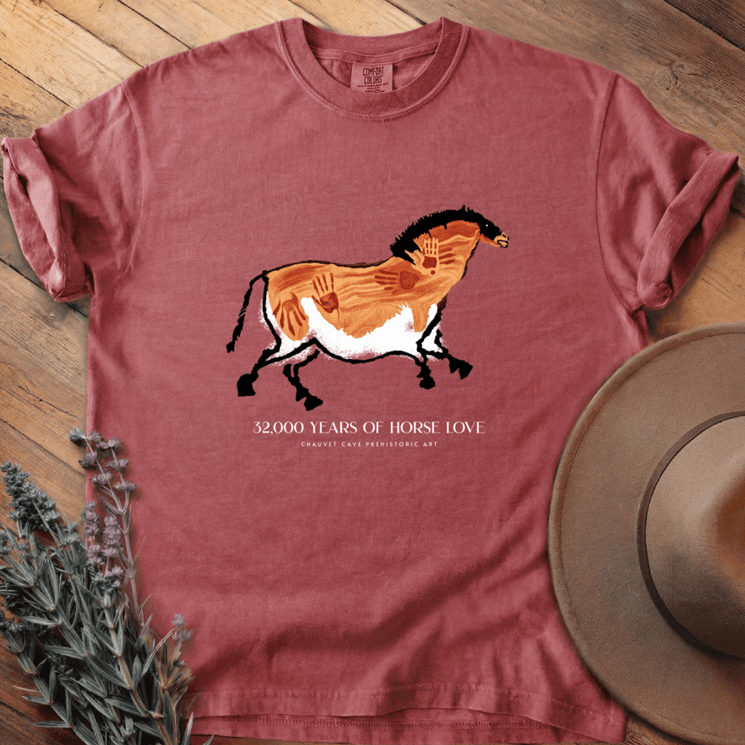 32,000 years of Horse Love T-Shirt - Graphic Tee - Gift for Horse Lovers - Unisex
