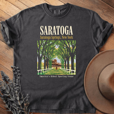 Poster Saratoga 2 T-Shirt - Horse Graphic Tee - Gift for Horse Lovers - Unisex