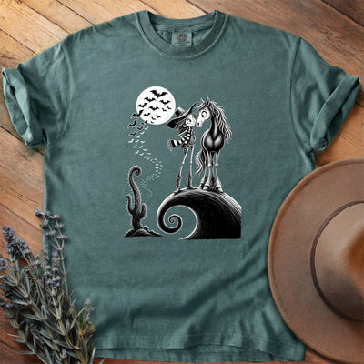 Witch Hat And Cowboy Boots T-Shirt - Horse Graphic Tee - Gift for Horse Lovers - Unisex