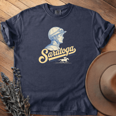 Saratoga T-Shirt - Horse Graphic Tee - Gift for Horse Lovers - Unisex