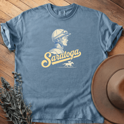 Saratoga T-Shirt - Horse Graphic Tee - Gift for Horse Lovers - Unisex