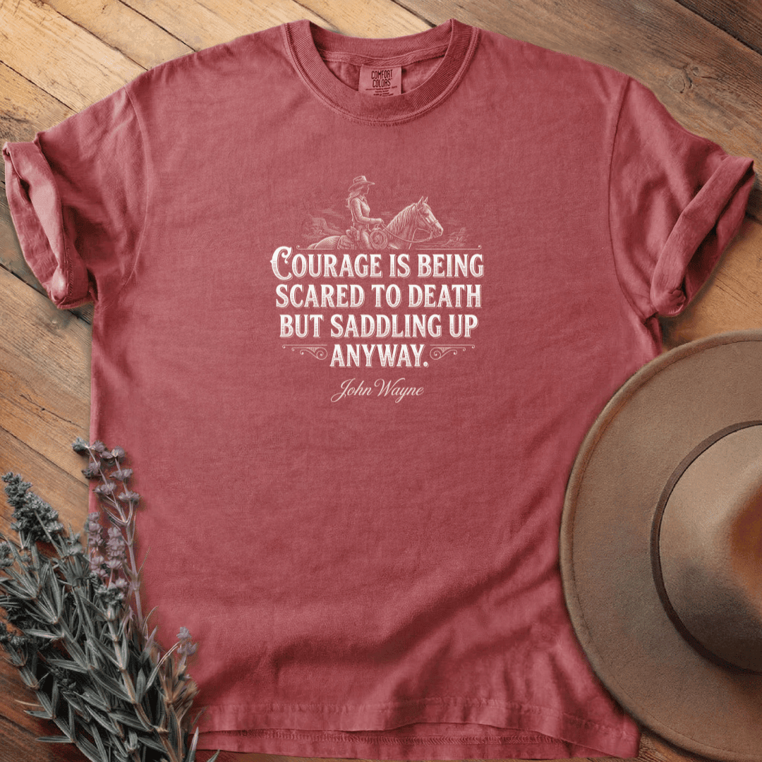John Wayne T-Shirt - Horse Graphic Tee - Gift for Horse Lovers - Unisex
