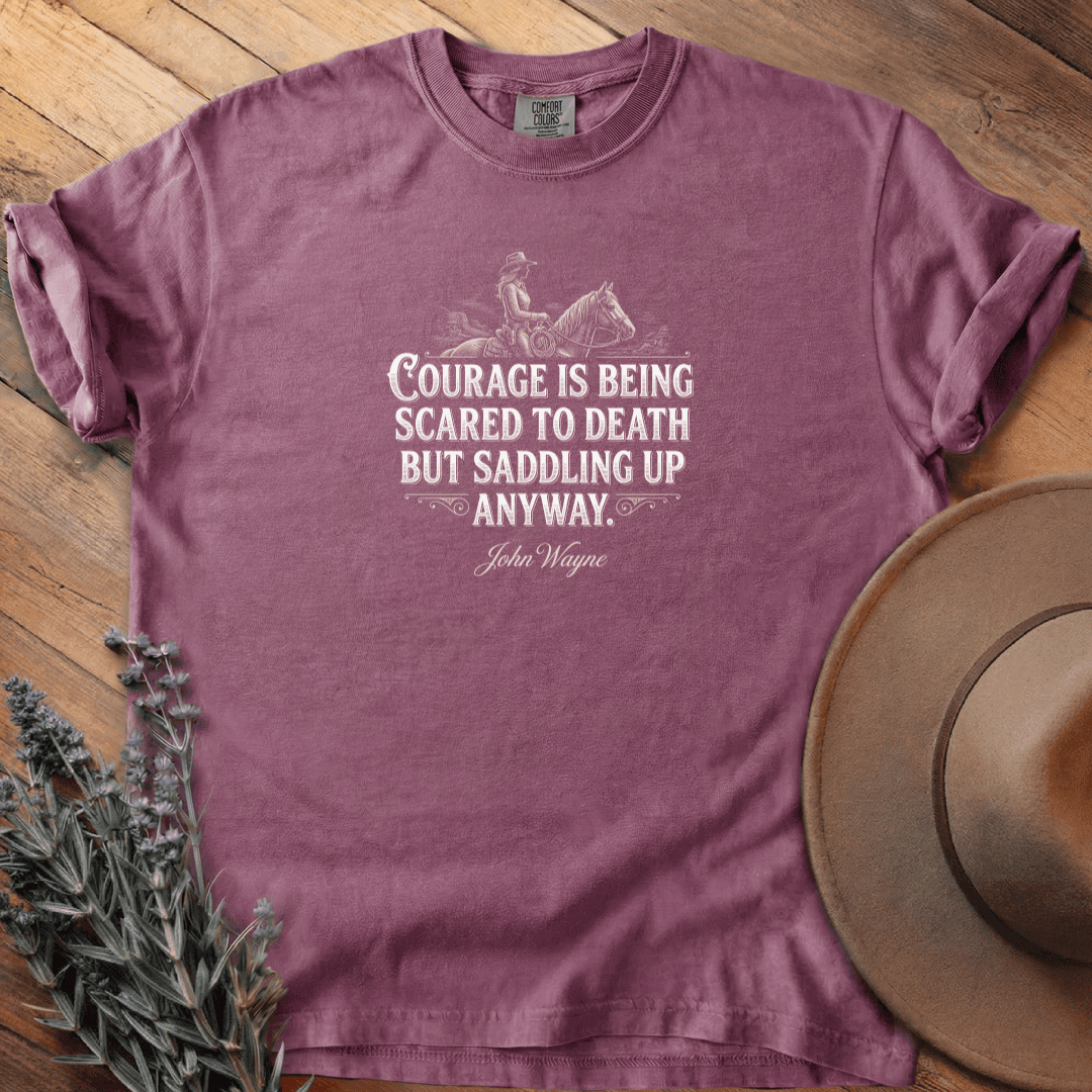 John Wayne T-Shirt - Horse Graphic Tee - Gift for Horse Lovers - Unisex