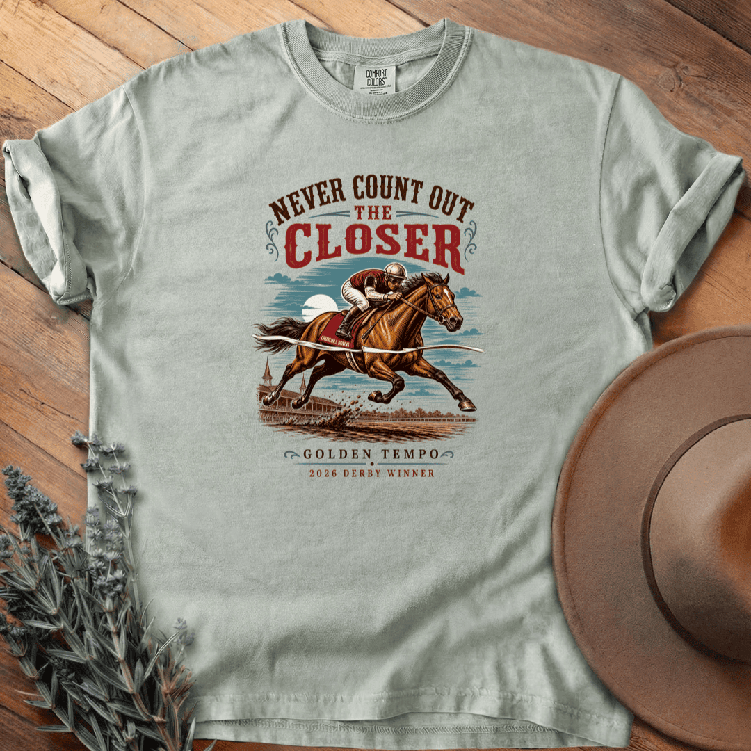 Golden Tempo 8 T-Shirt - Horse Graphic Tee - Gift for Horse Lovers - Unisex