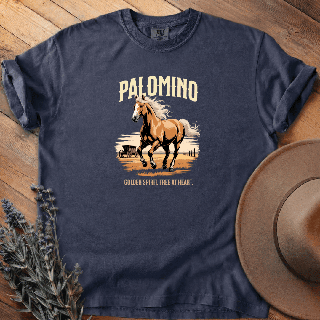 Palomino T-Shirt - Horse Graphic Tee - Gift for Horse Lovers - Unisex
