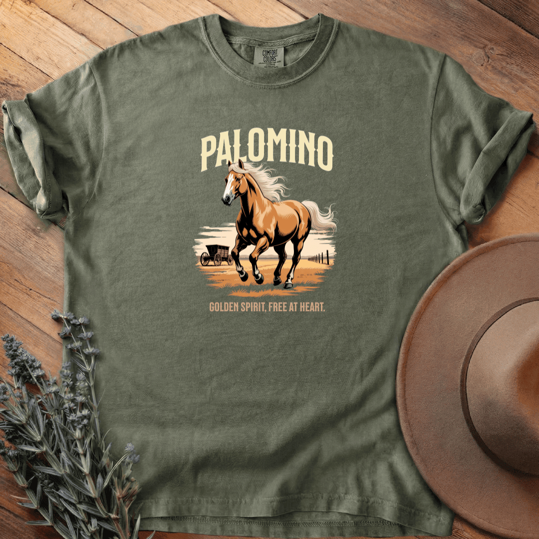 Palomino T-Shirt - Horse Graphic Tee - Gift for Horse Lovers - Unisex