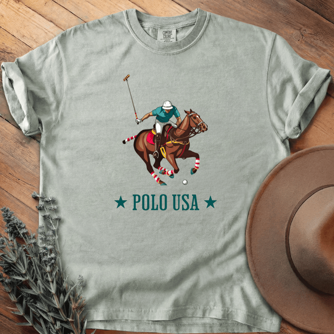 Polo 1 T-Shirt - Horse Graphic Tee - Gift for Horse Lovers - Unisex