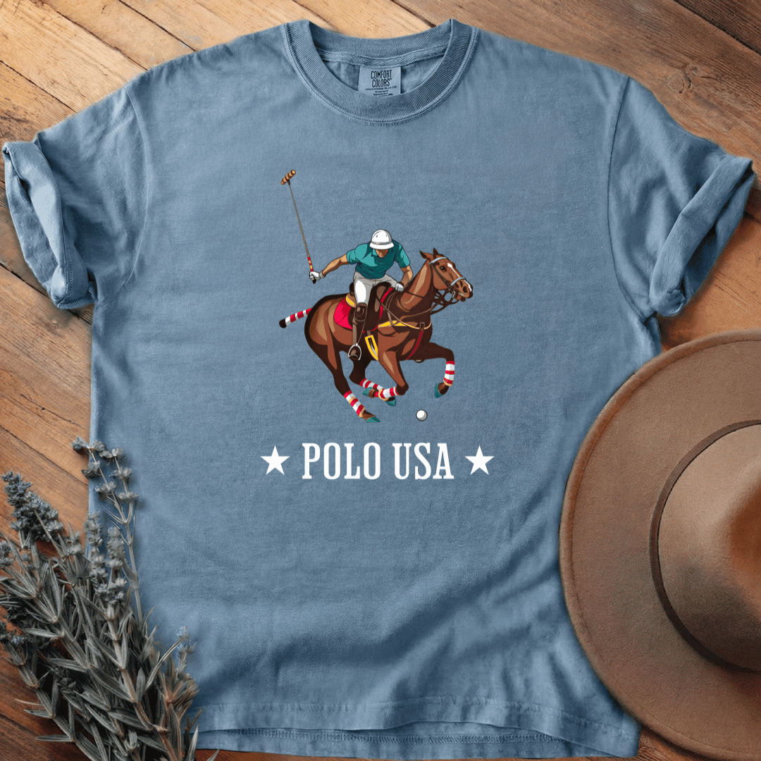 Polo 1 T-Shirt - Horse Graphic Tee - Gift for Horse Lovers - Unisex