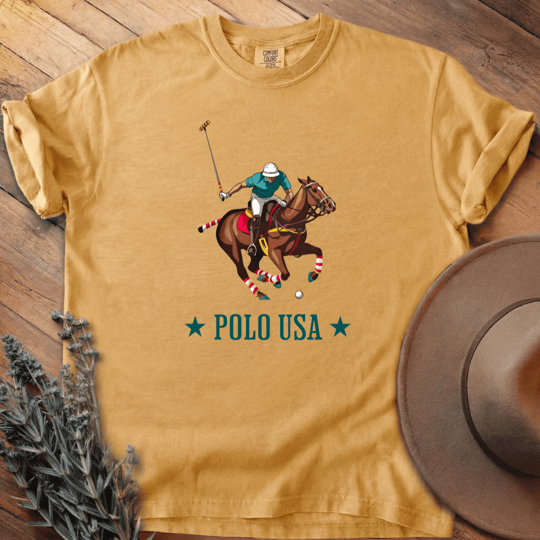 Polo 1 T-Shirt - Horse Graphic Tee - Gift for Horse Lovers - Unisex