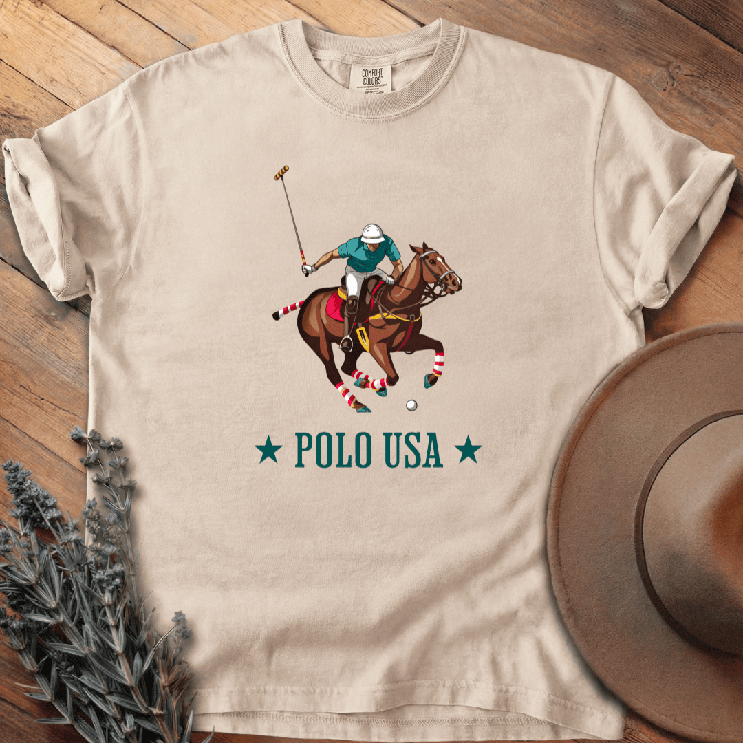Polo 1 T-Shirt - Horse Graphic Tee - Gift for Horse Lovers - Unisex