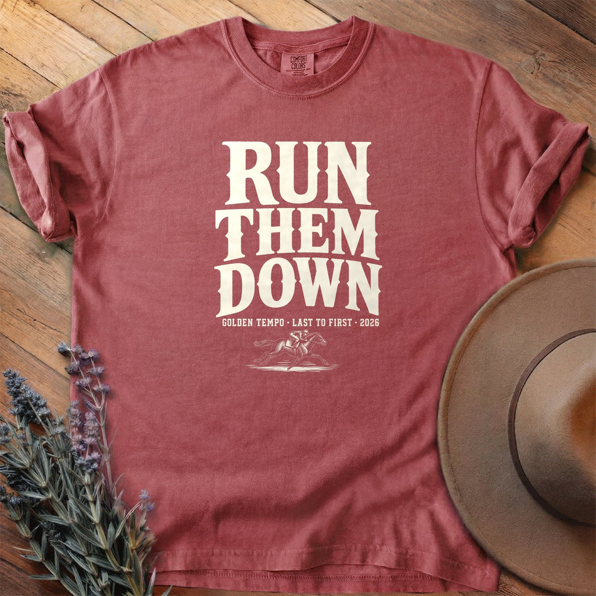 Golden Tempo 7 T-Shirt - Horse Graphic Tee - Gift for Horse Lovers - Unisex