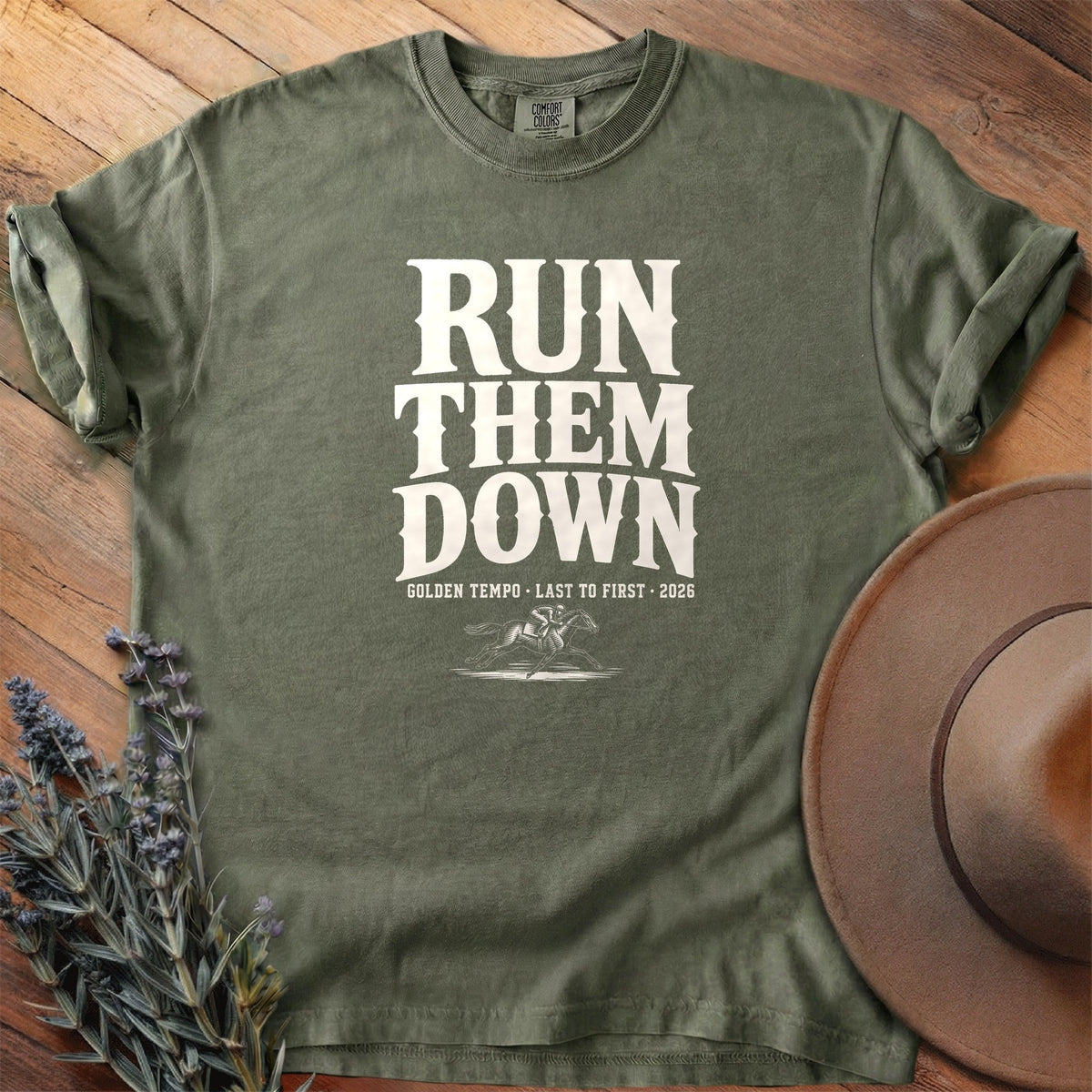 Golden Tempo 7 T-Shirt - Horse Graphic Tee - Gift for Horse Lovers - Unisex