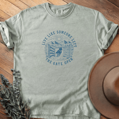Open Gate T-Shirt - Horse Graphic Tee - Gift for Horse Lovers - Unisex