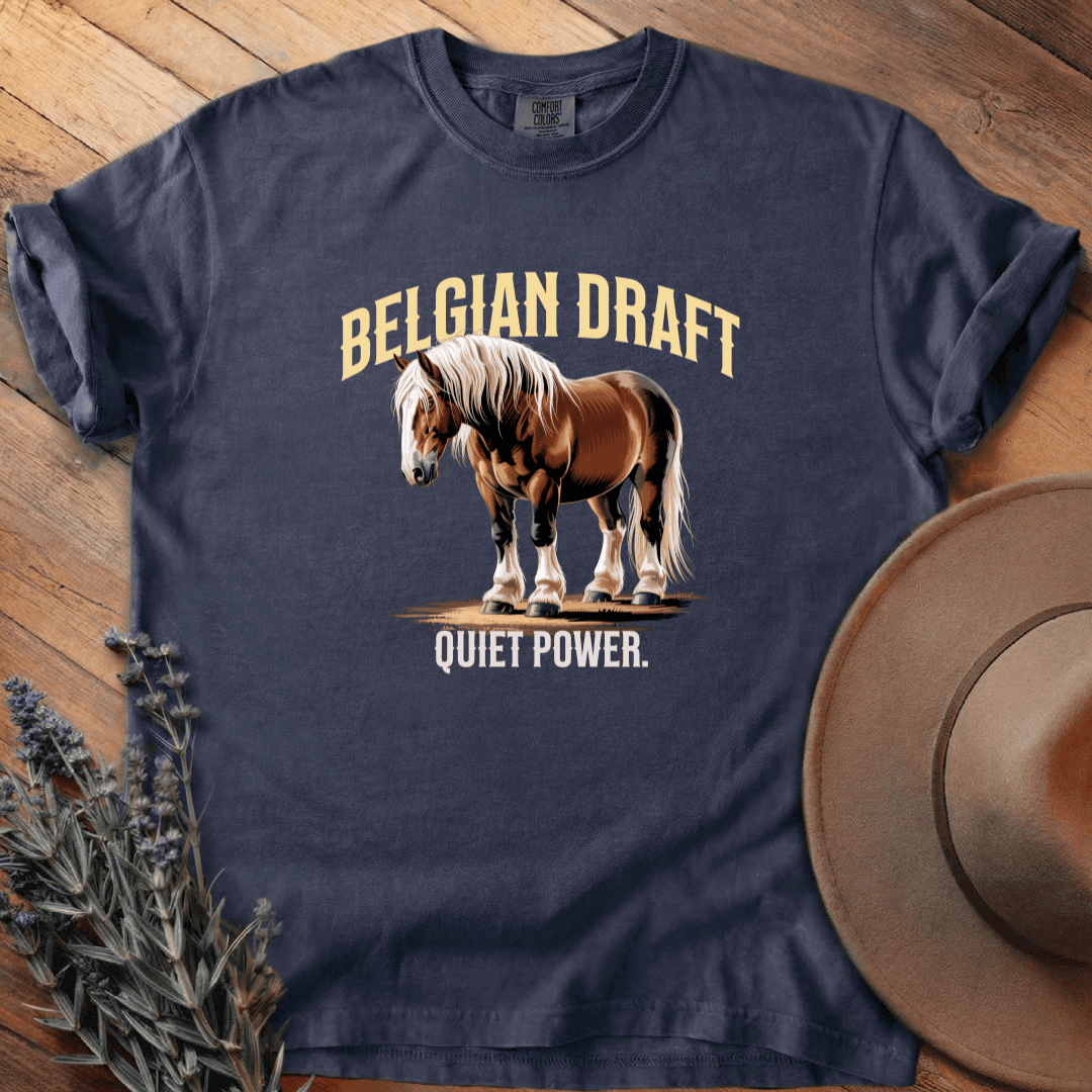 Belgian Draft T-Shirt - Horse Graphic Tee - Gift for Horse Lovers - Unisex
