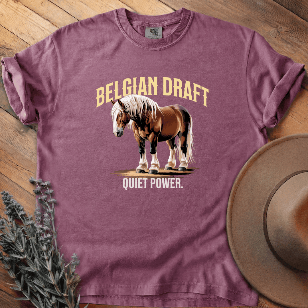 Belgian Draft T-Shirt - Horse Graphic Tee - Gift for Horse Lovers - Unisex